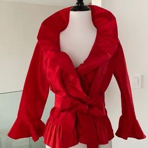 Stunning Red Top-Custom Made